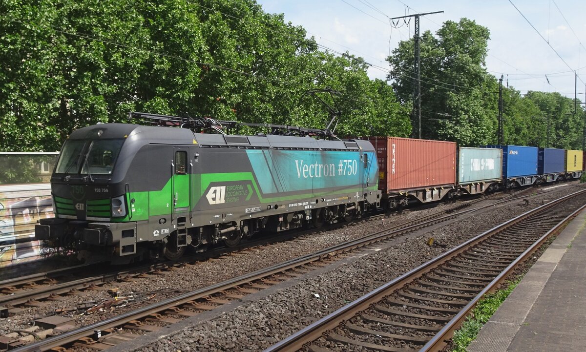 RTBC 193 756 durchfahrt am 19 Mai 2022 K�ln S�d.