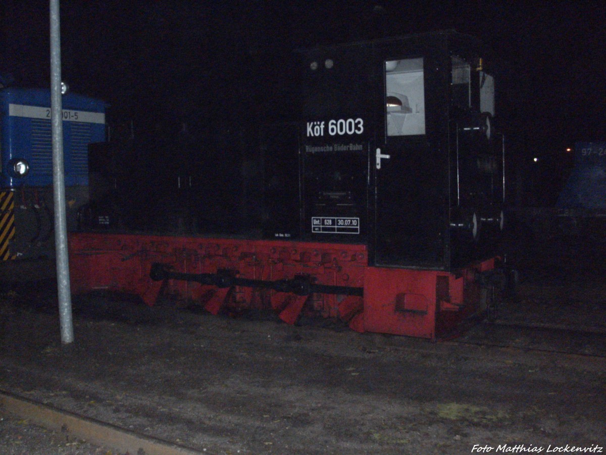 R�BB K�f 6003 abgestellt in Putbsu am 11.10.13