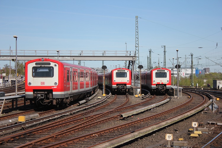 S-Bahn Hamburg Altona 16.04.2014