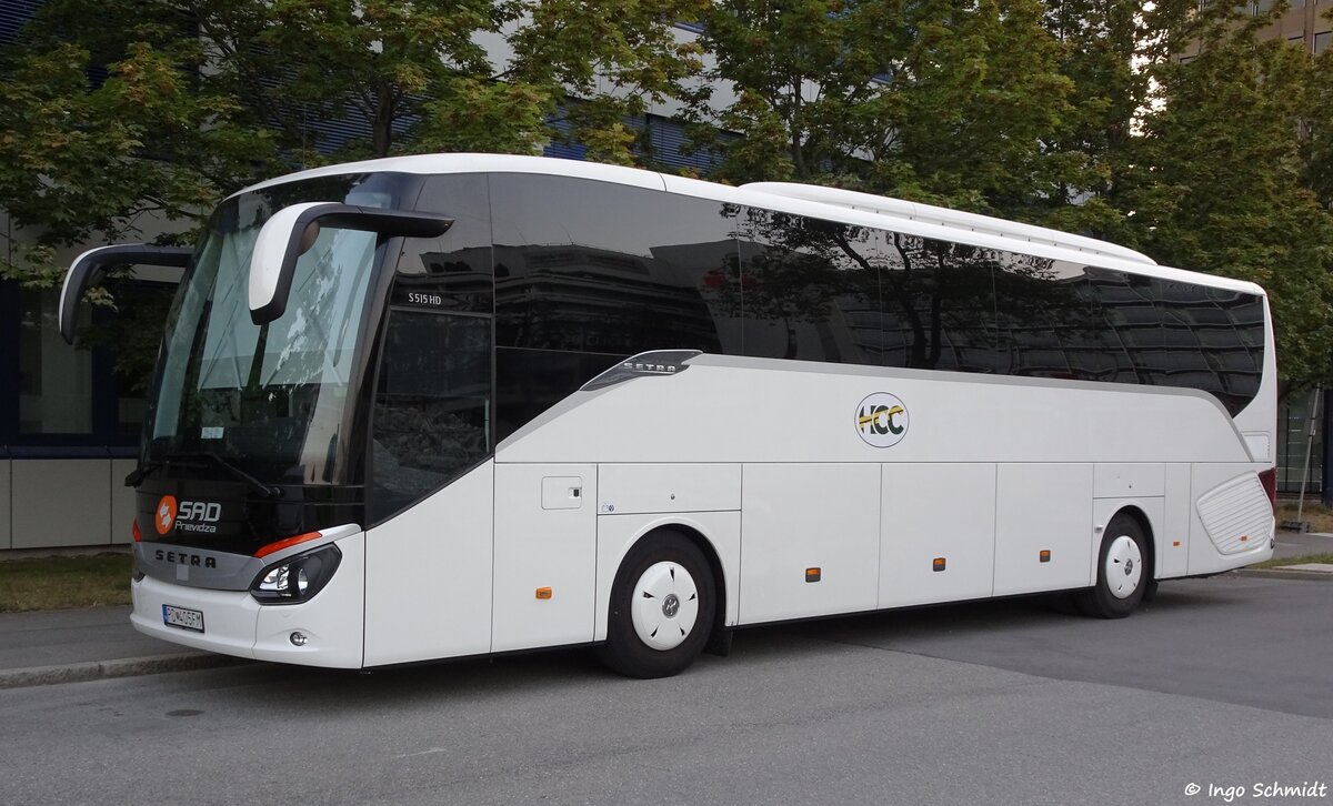 SAD aus Prievidza | PD-405FM | Setra 515 HD | 11.09.2016 in Stuttgart