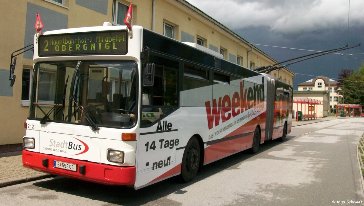 Salzburg AG | StadtBus | Nr. 212 | S-553 CS | Gr�f & Stift GE 112 M 16 | 2009 in Wals