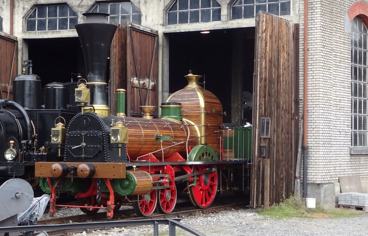 SBB 5819 steht am 26 Mai 2019 ins Bw von Brugg AG. 