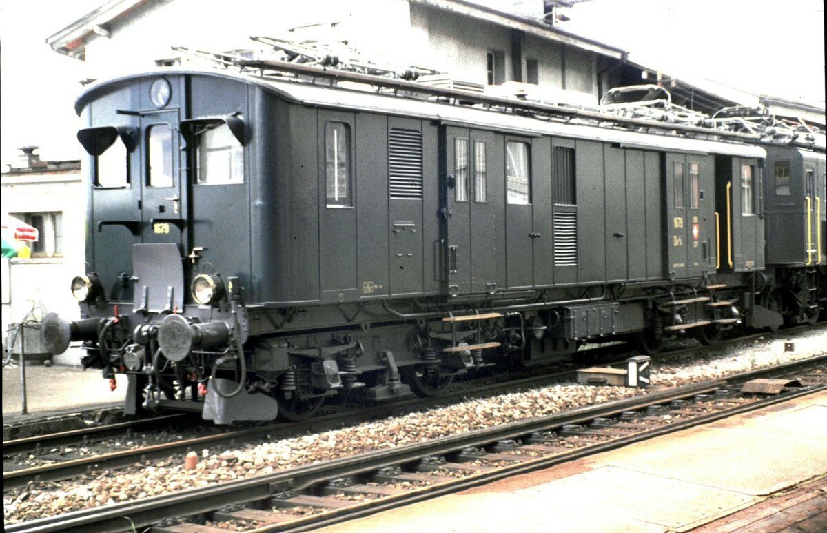 SBB De 4/4 Nr.1679 in Rorschach Hafen am 06.09.1998.
