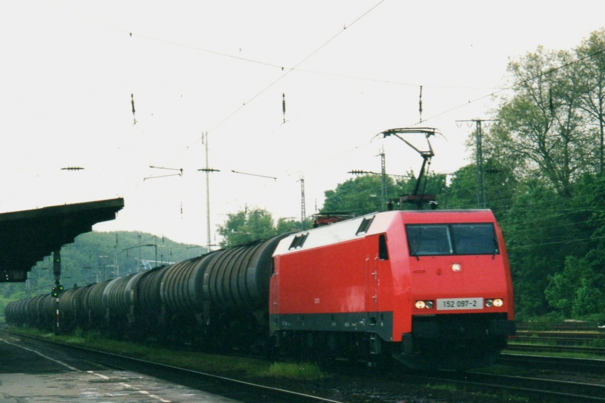 Scanbild von 152 097 -ohne Eigentumsmerkmale- in K�ln West am 1 Februar 2000.