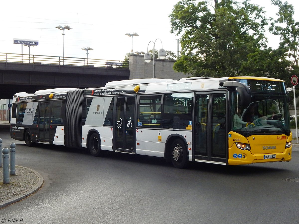 Scania Citywide der BVG in Berlin.