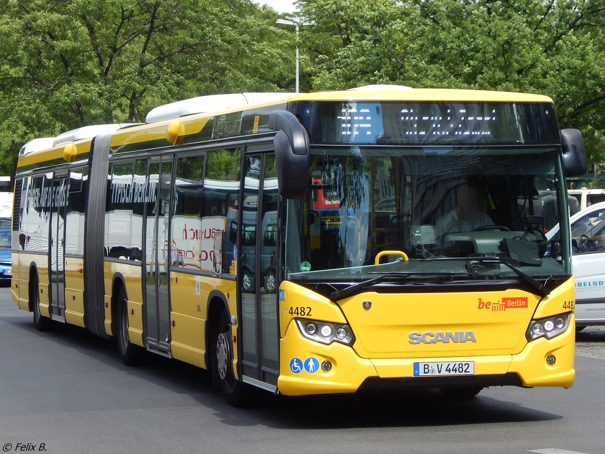 Scania Citywide der BVG in Berlin.