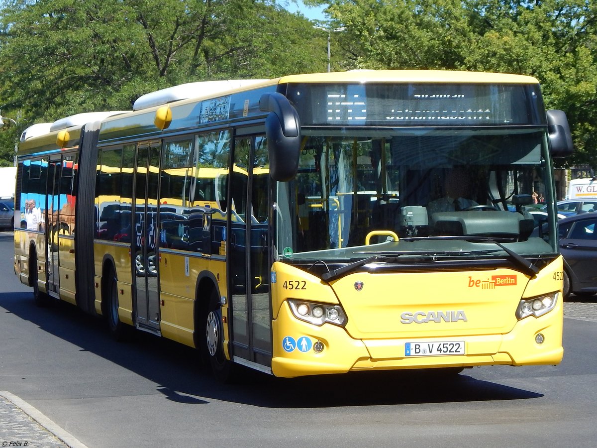 Scania Citywide der BVG in Berlin.