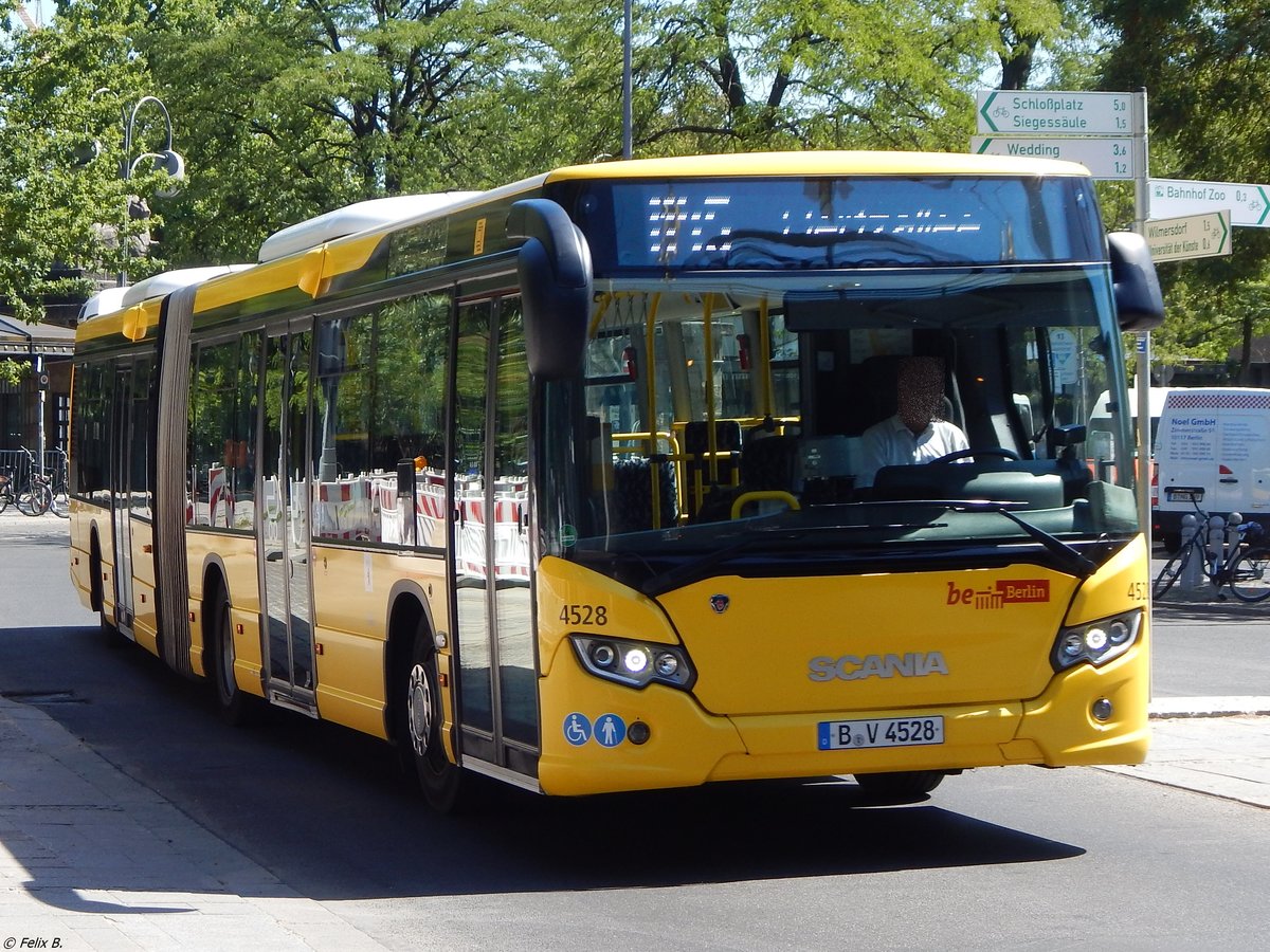 Scania Citywide der BVG in Berlin.