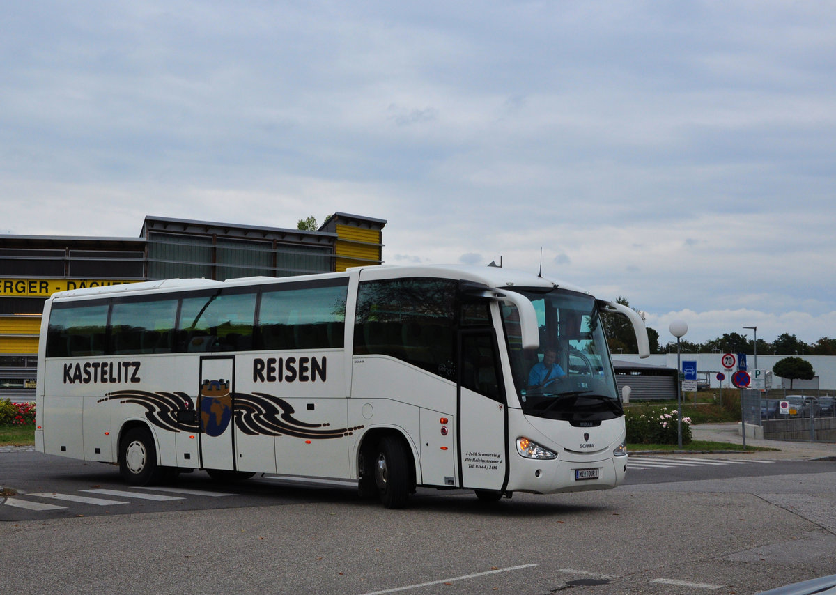 Scania Irizar von Kastelitz Reisen aus �sterreich in Krems.