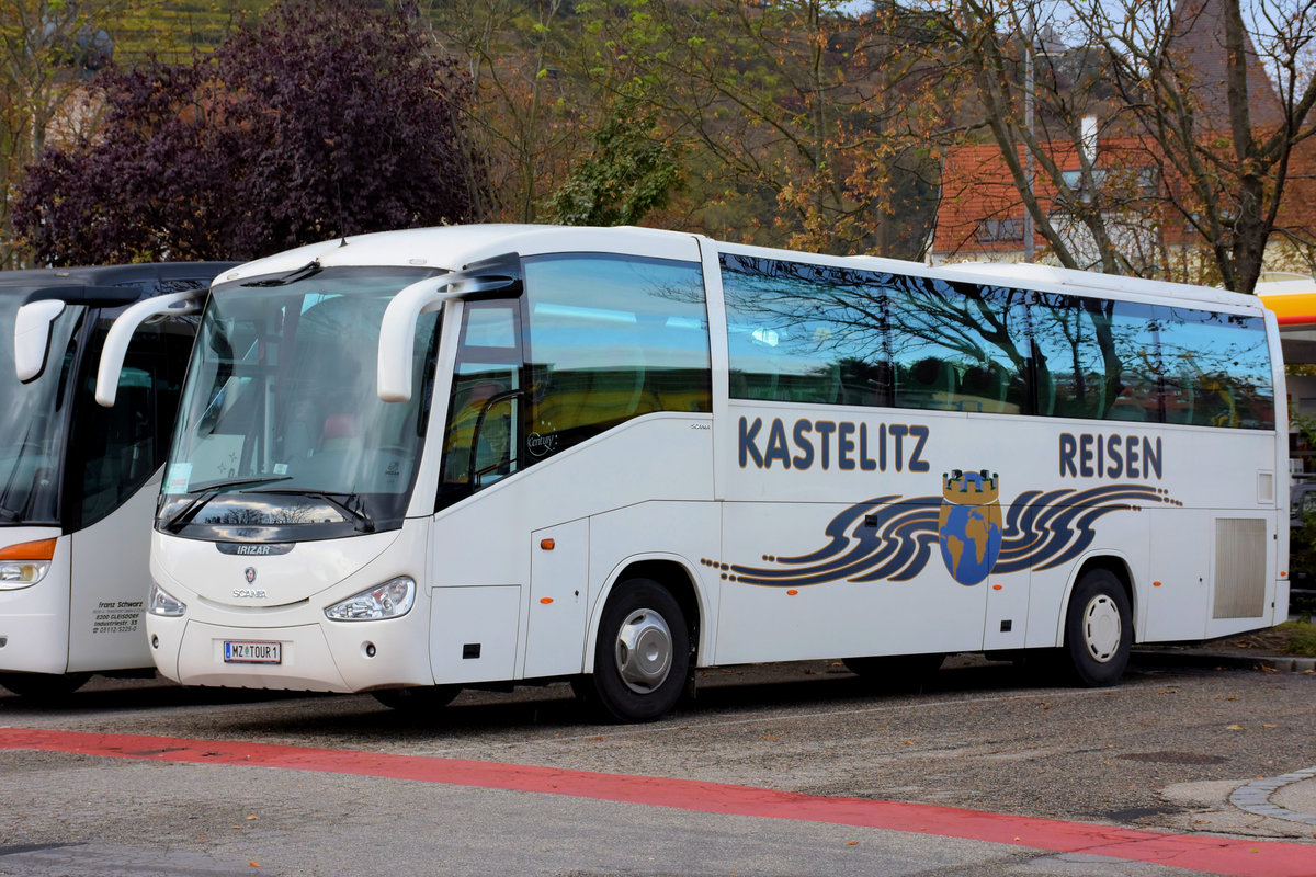 Scania Irizar von Kastelitz Reisen aus �sterreich in Krems.