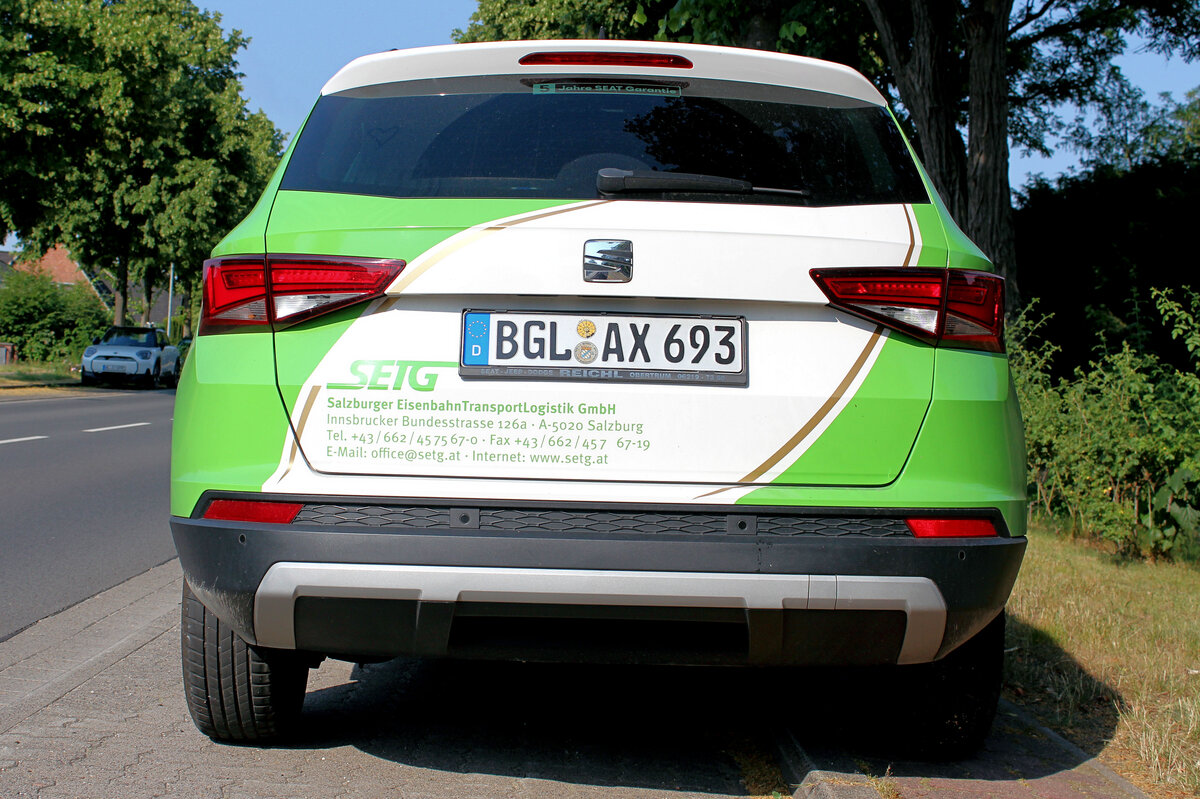 SETG Dienstwagen - gesehen am 27.06.2026 in Tostedt - West.