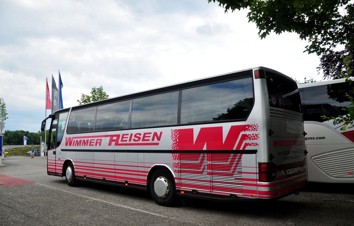 Setra 312 HD von Wimmer Reisen aus �sterreich im Juni 2015 in Krems.