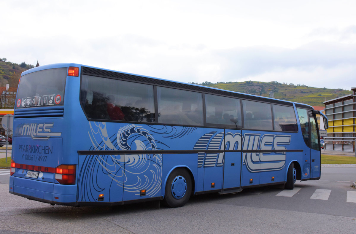 Setra 315 HD von Milles Reisen aus der BRD in Krems.