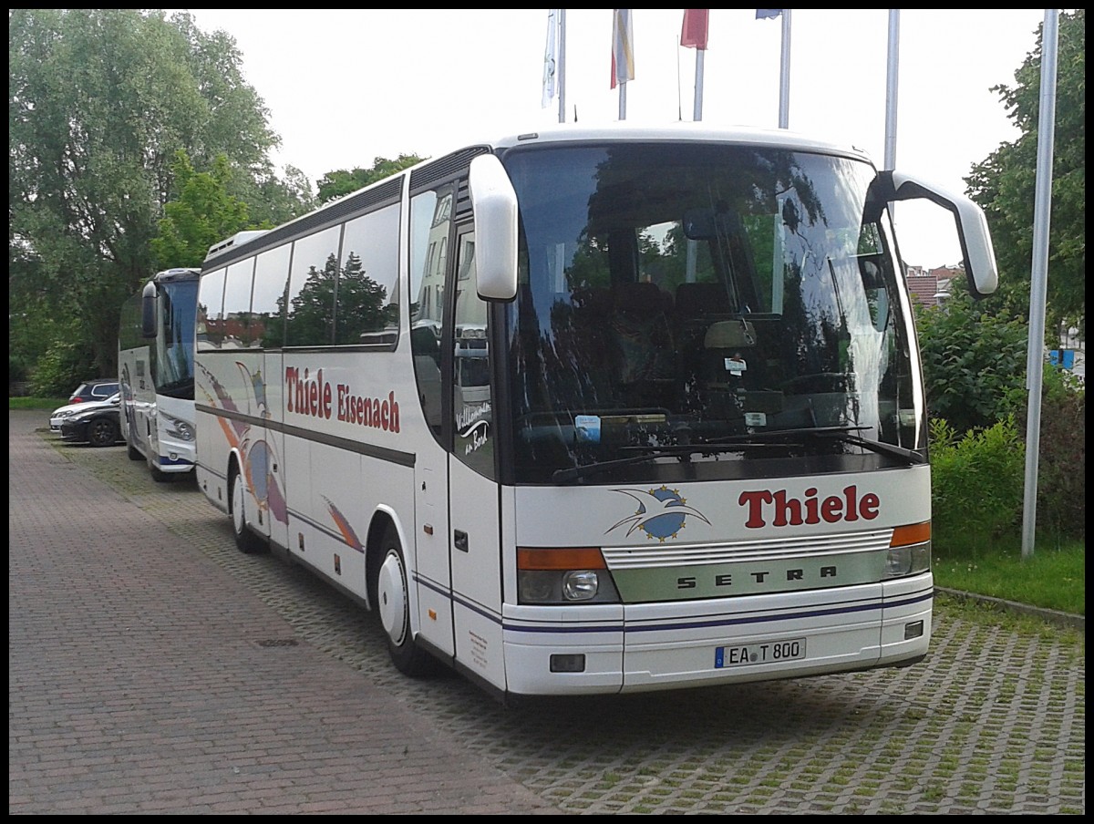 Setra 315 HD von Thiele aus Deutschland in Bergen.