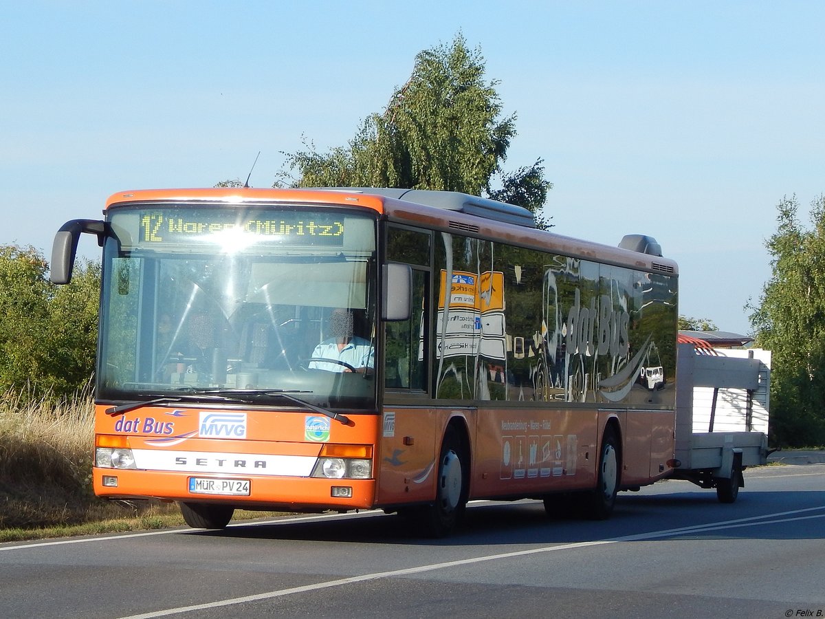 Setra 315 NF der MVVG in Neubrandenburg. 
