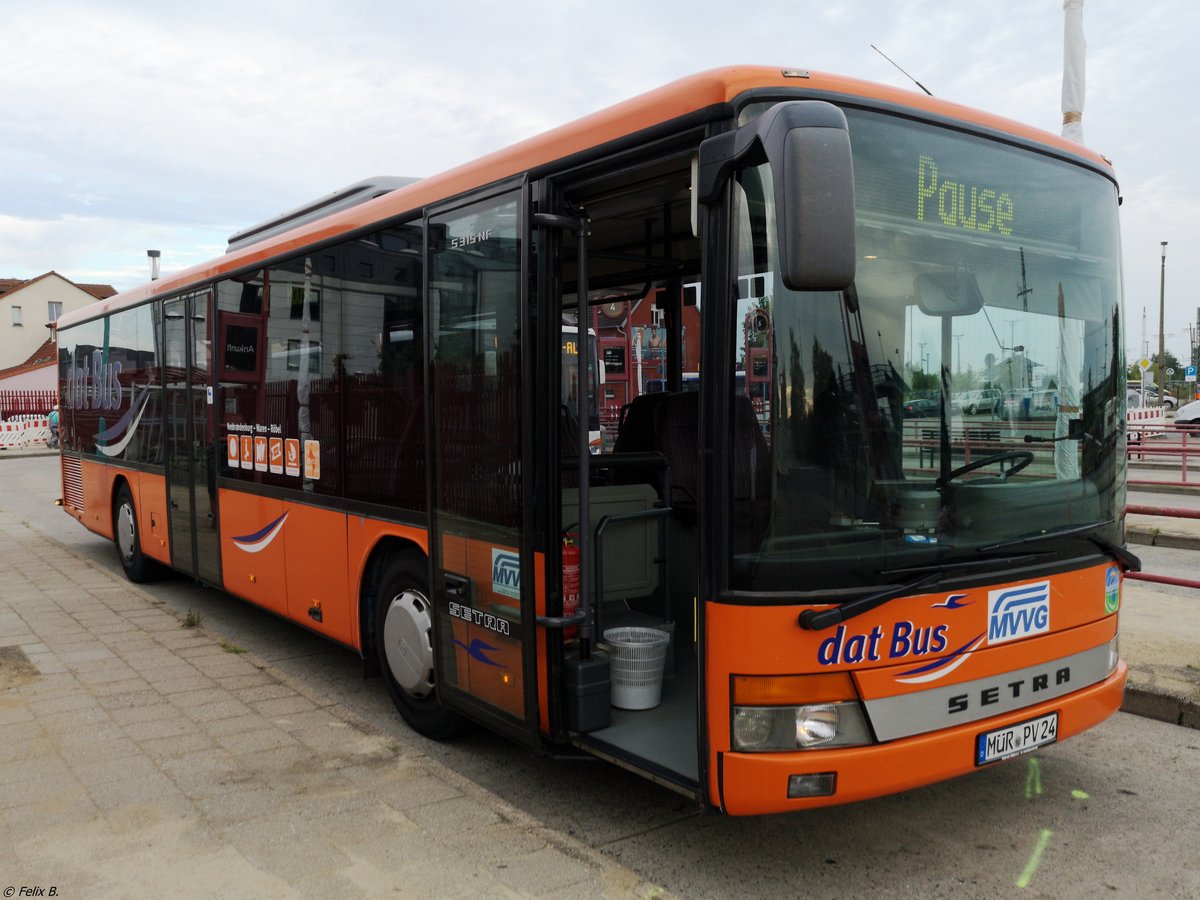 Setra 315 NF der MVVG in Neubrandenburg.