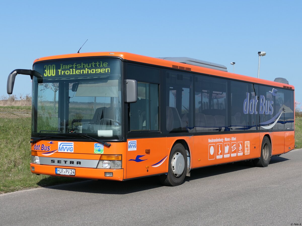 Setra 315 NF der MVVG in Trollenhagen.