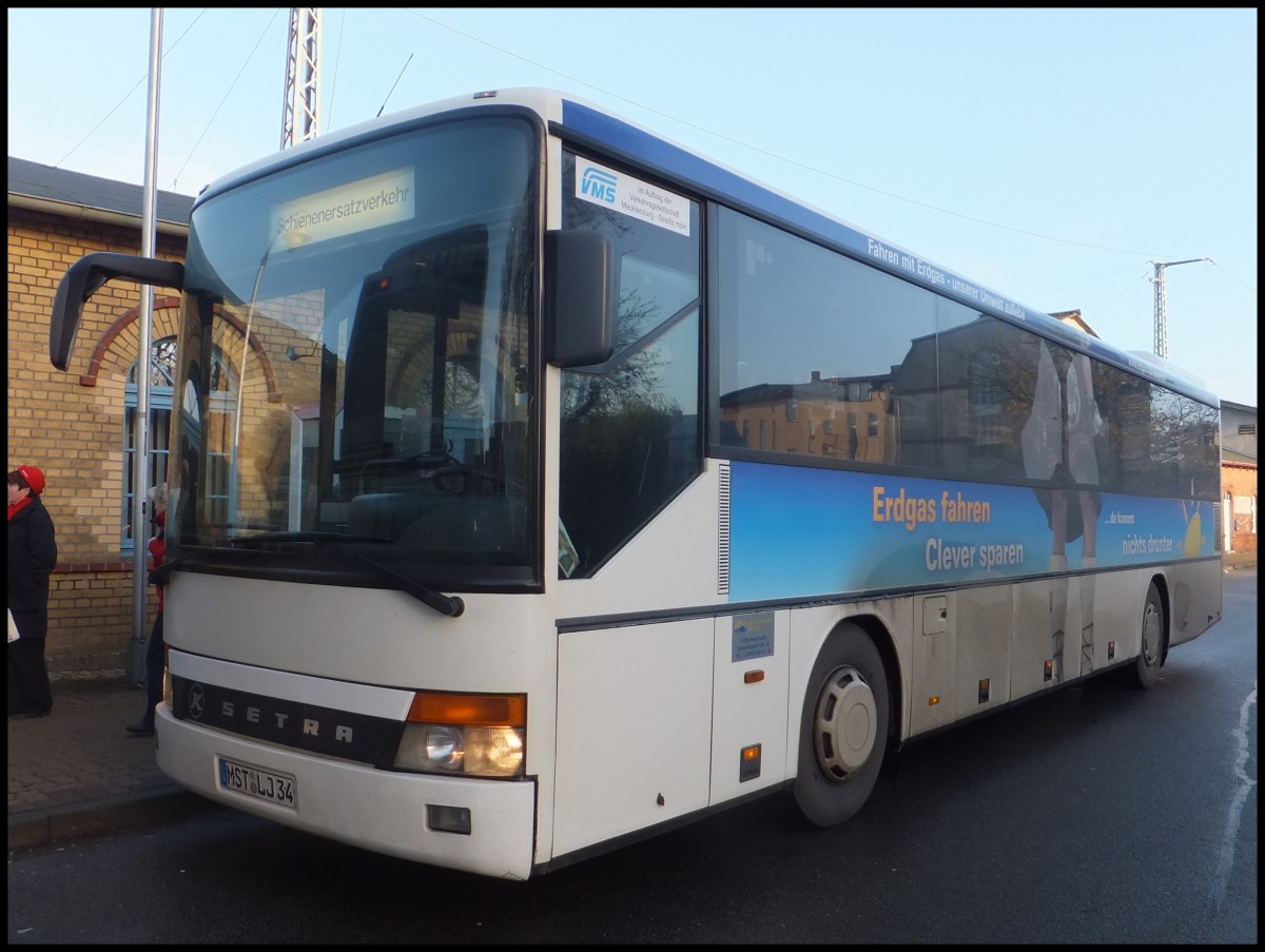 Setra 315 UL von Becker-Strelitz Reisen aus Deutschland in Bergen.