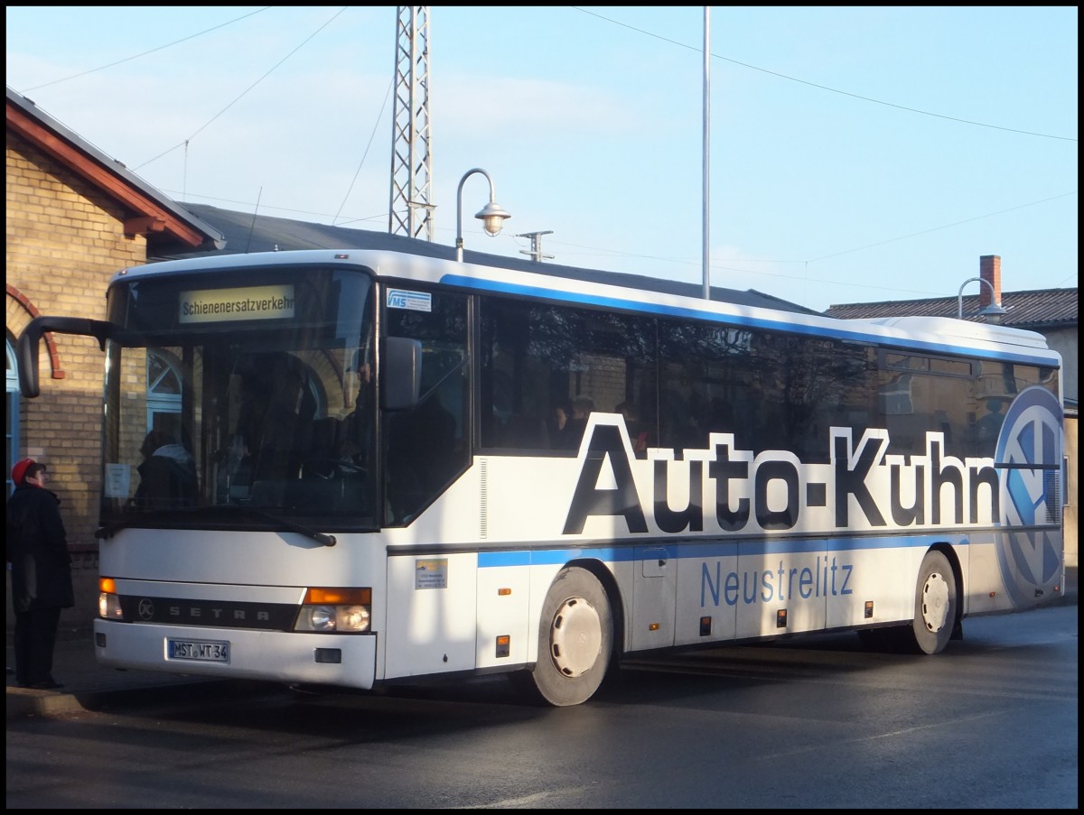 Setra 315 UL von Becker-Strelitz Reisen aus Deutschland in Bergen.