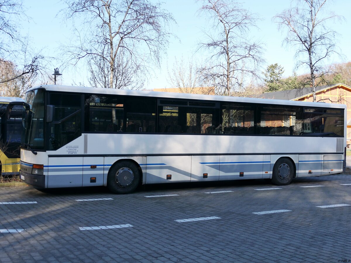 Setra 315 UL von Flaegel Reisen aus Deutschland (ex Grevesmühlener Busbetriebe (GBB)) in Heringsdorf.