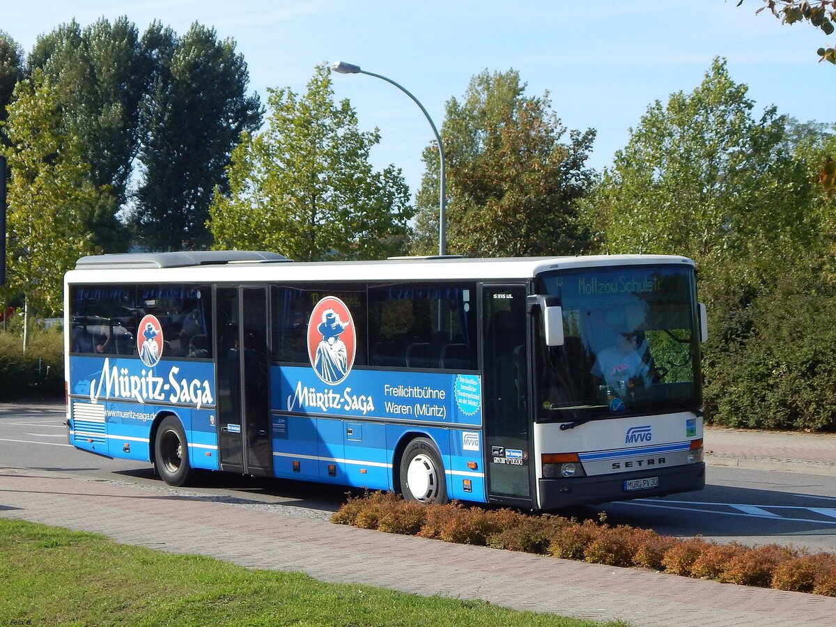 Setra 315 UL der MVVG in Waren.