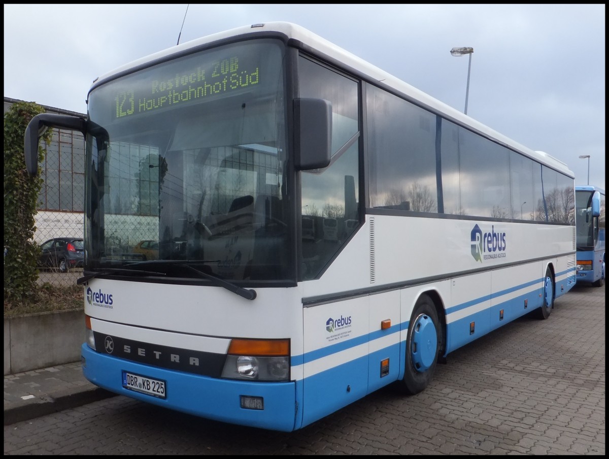 Setra 315 UL von Regionalbus Rostock in Rostock.