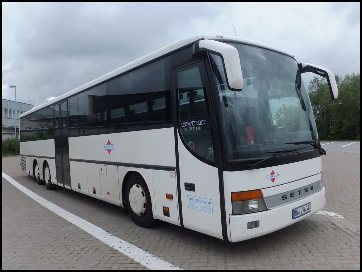 Setra 317 UL der Kstenbus GmbH in Rostock.