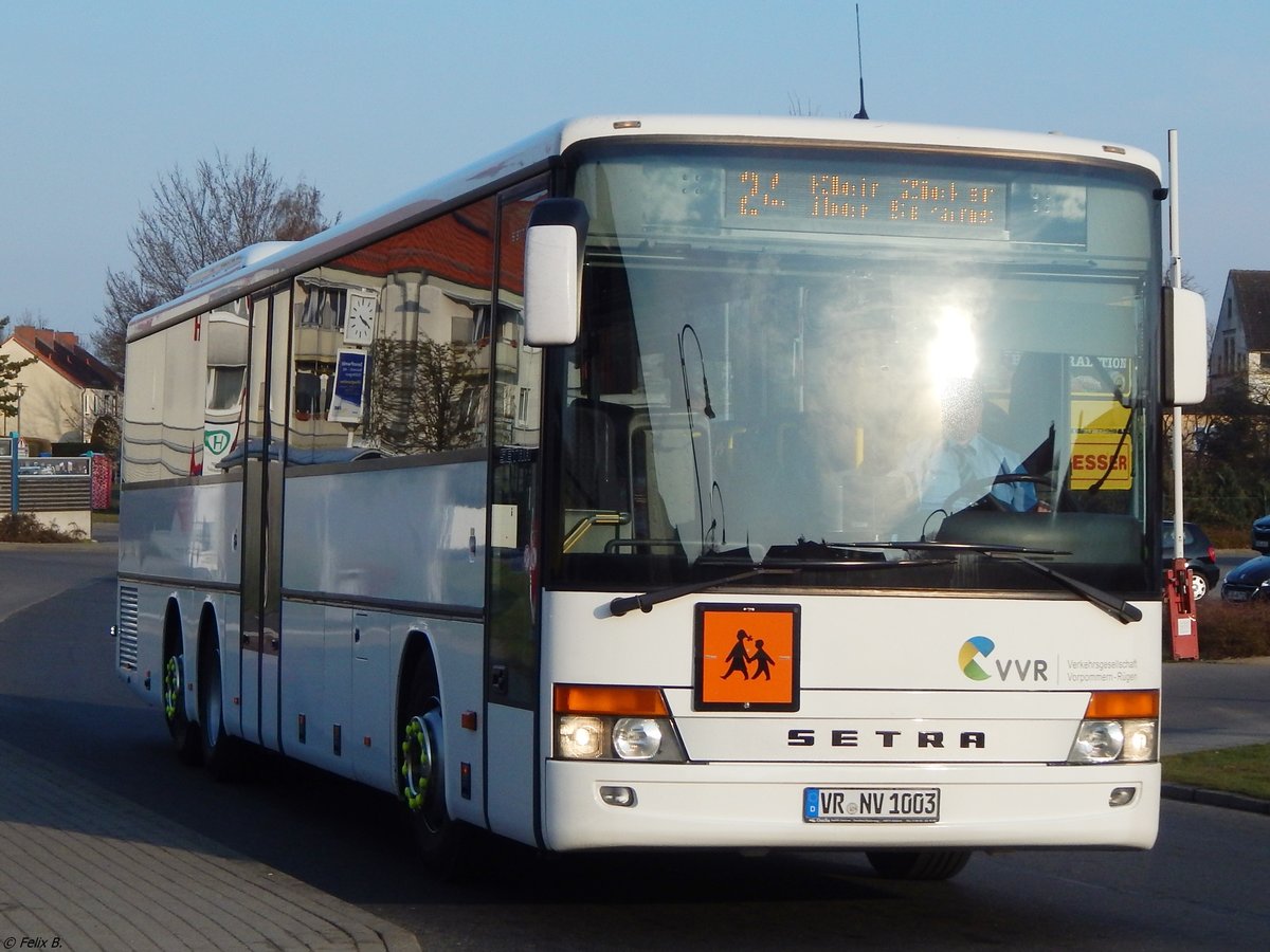 Setra 317 UL der VVR in Bergen.