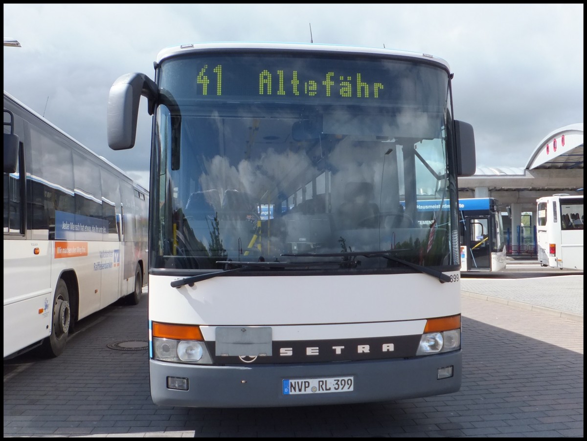 Setra 319 UL der RPNV (ex KVG Ribnitz) in Bergen.