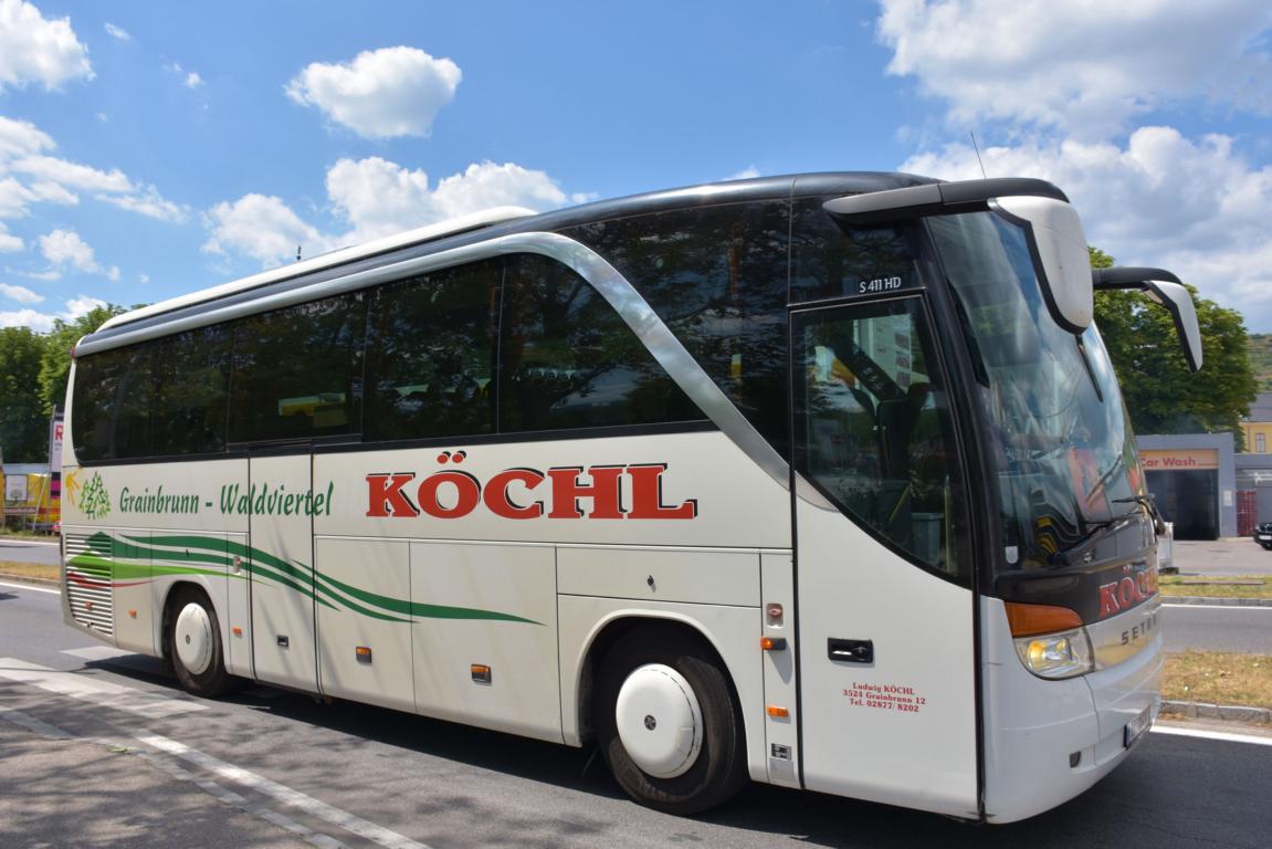 Setra 411 HD von K�chl Reisen aus �sterreich 06/2017 in Krems.