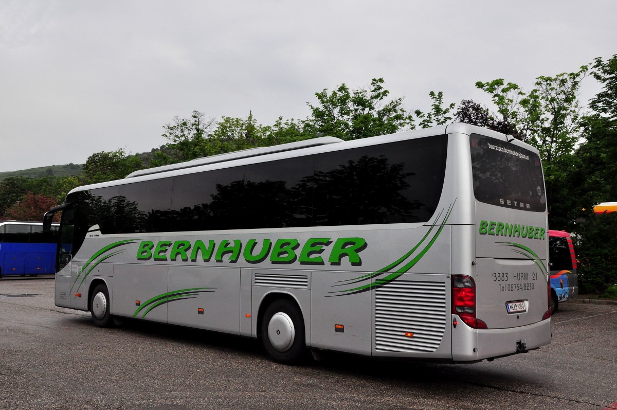 Setra 415 GT-HD von Bernhuber Reisen aus �sterreich am 22.5.2015 in Krems.