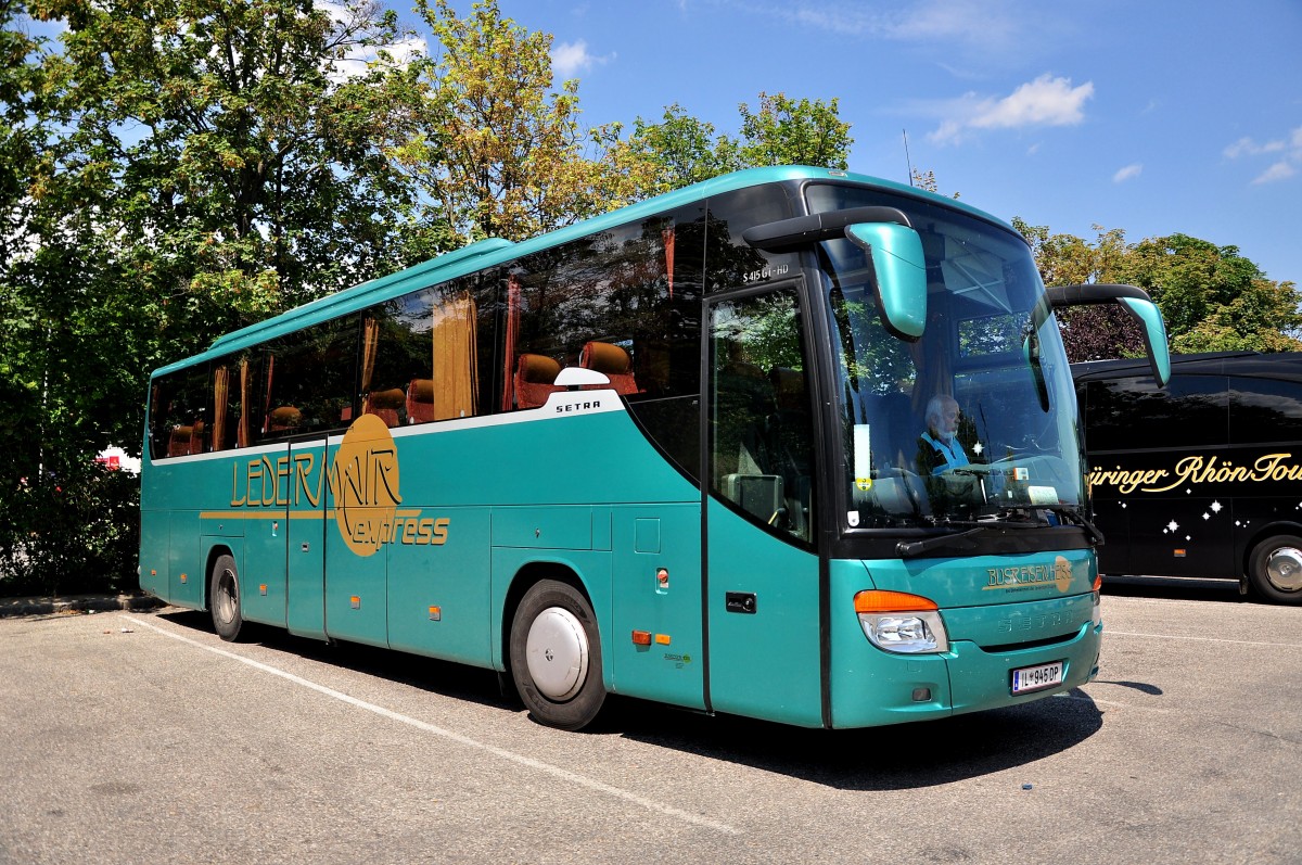 Setra 415 GT-HD von Heiss Busreisen aus �sterreich am 23.Juni 2014 in Krems gesehen.