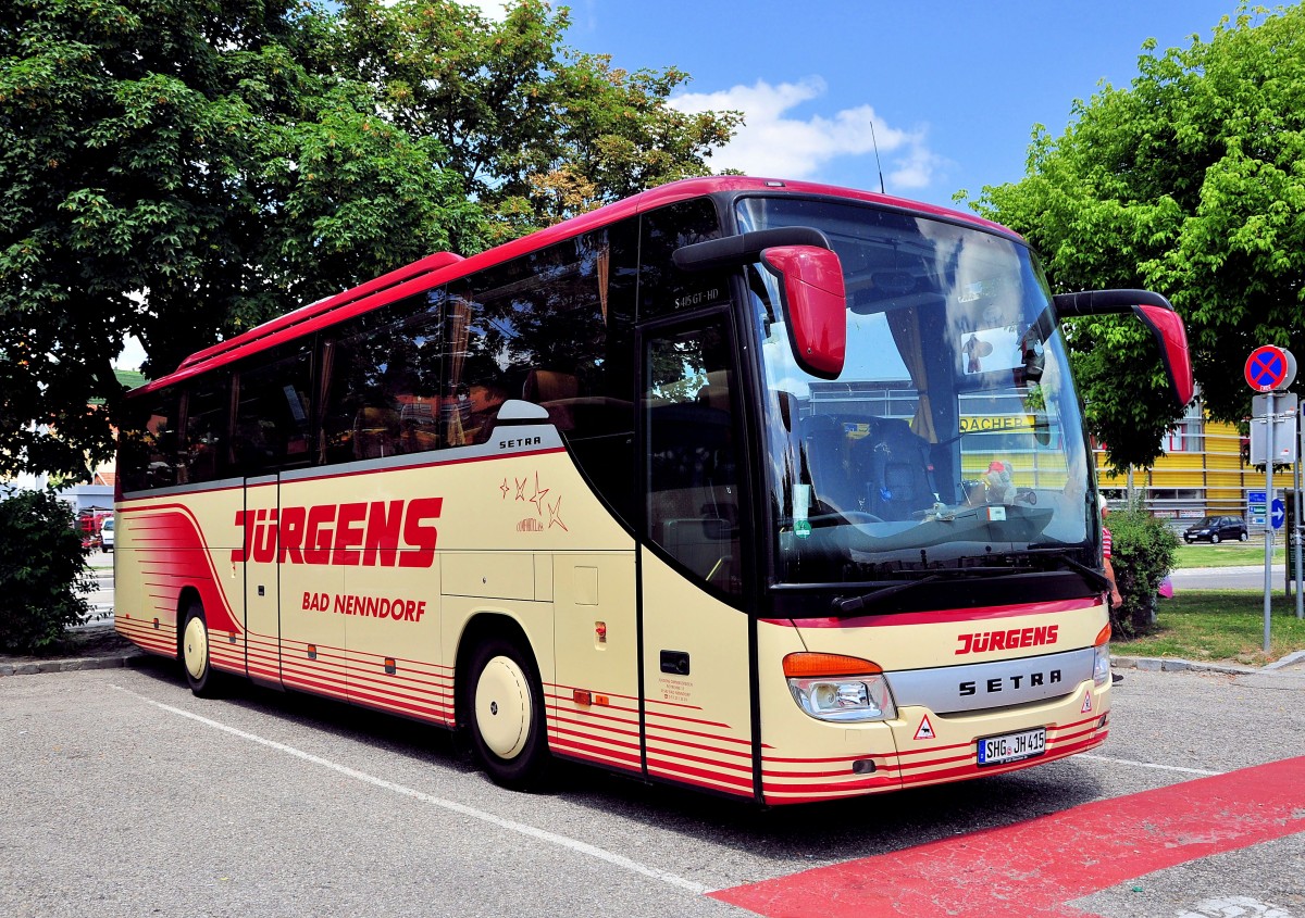 SETRA 415 GT-HD von J�RGENS aus der BRD am 22.6.2013 in Krems.