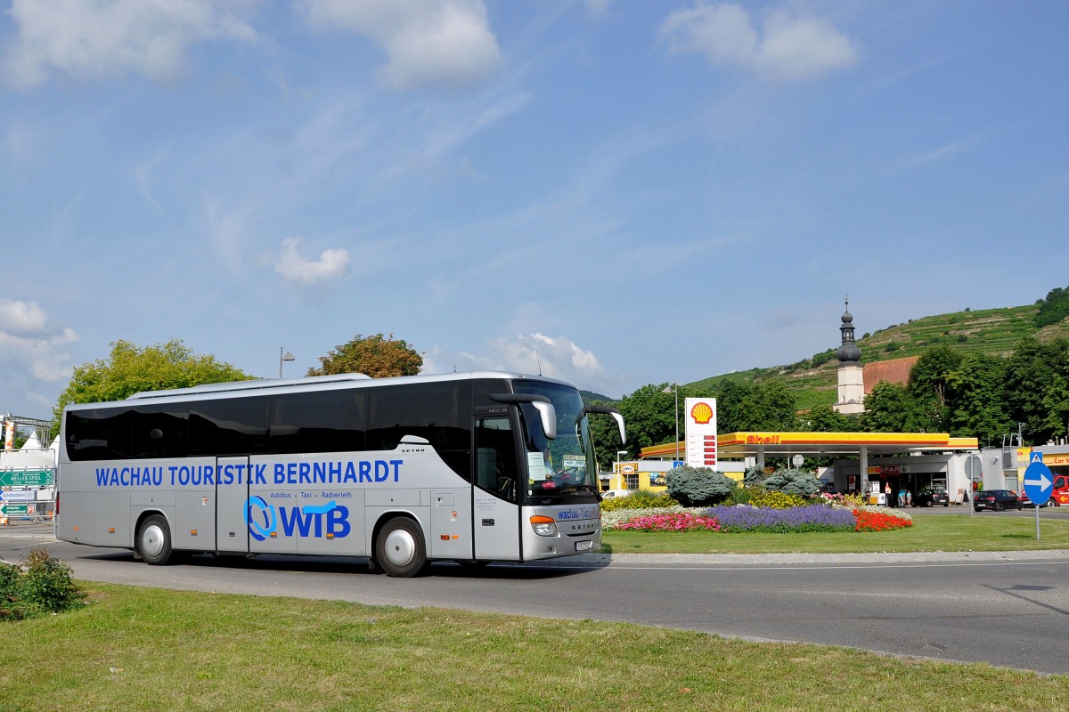 SETRA 415 GT-HD von WTB/�sterreich im Juli 2013 in Krems an der Donau.