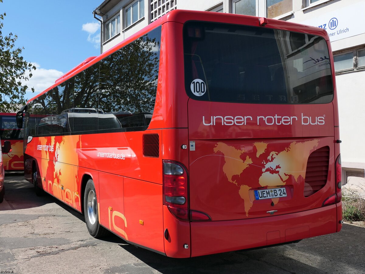 Setra 415 H von URB aus Deutschland in Ueckermünde.