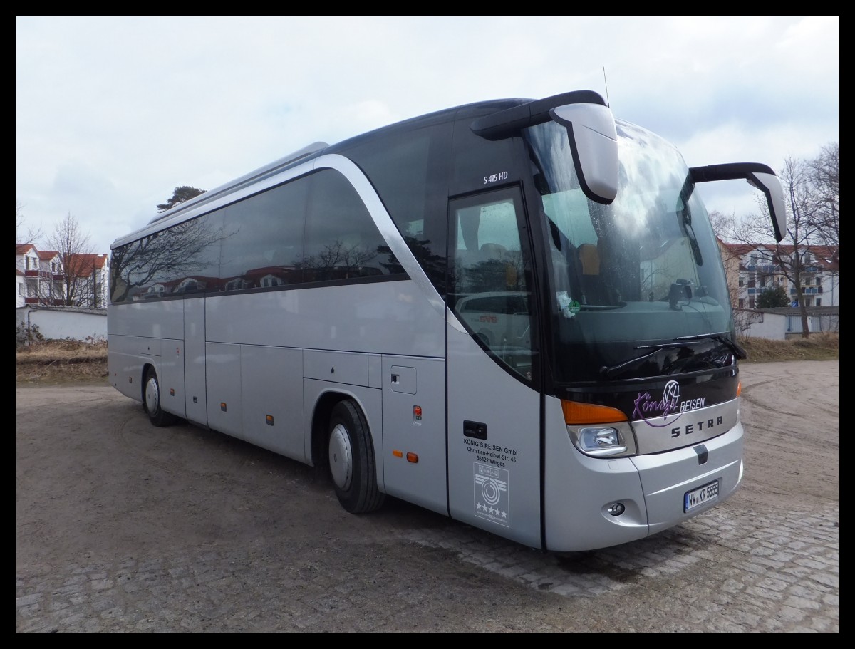 Setra 415 HD von K�nig's Reisen aus Deutschland in Binz.