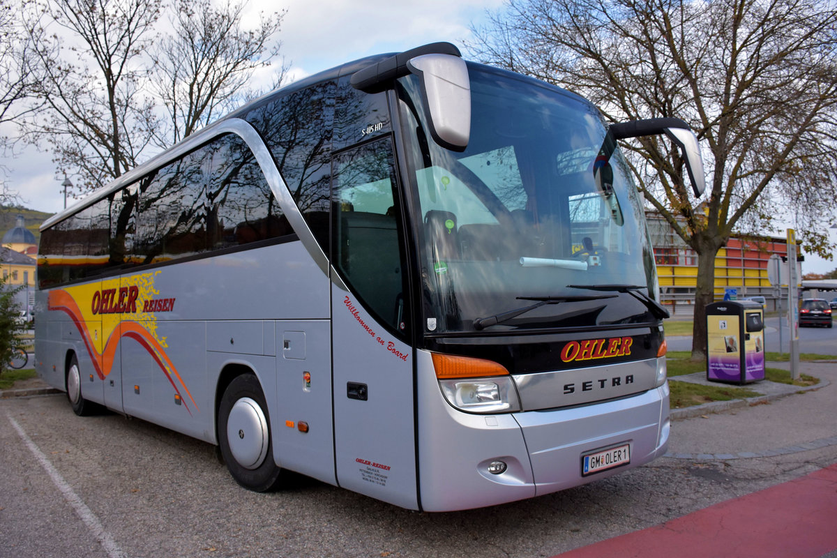 Setra 415 HD von OHLER Reisen aus �sterreich in Krems.