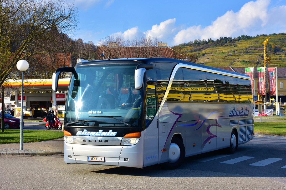 Setra 415 HD von Siencnik Reisen aus �sterreich in Krems.