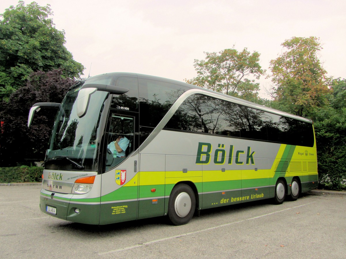 SETRA 415 HDH von B�LCK Reisen / BRD im August 2013 in Krems.