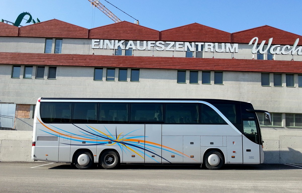 SETRA 415 HDH von Franz EBERHART Reisen aus Nieder�sterreich,Krems,10.3.2014.
