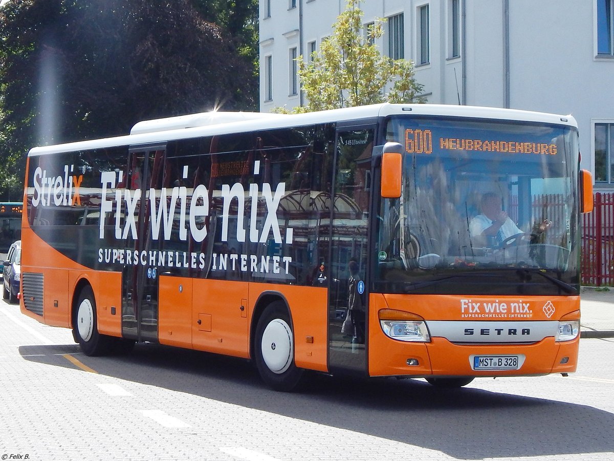 Setra 415 LE Business von Braasch Reisen aus Deutschland in Neubrandenburg.