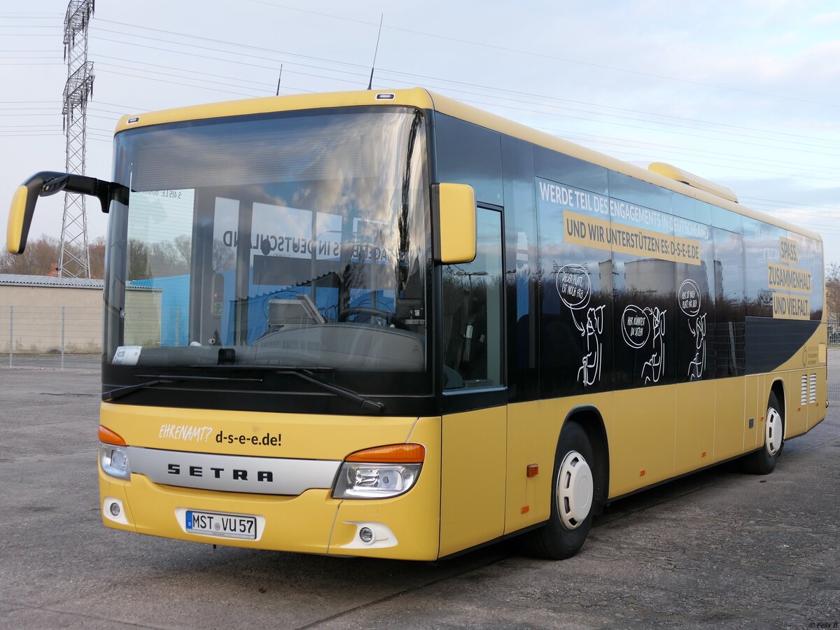 Setra 415 LE Business von Unger aus Deutschland in Neubrandenburg.