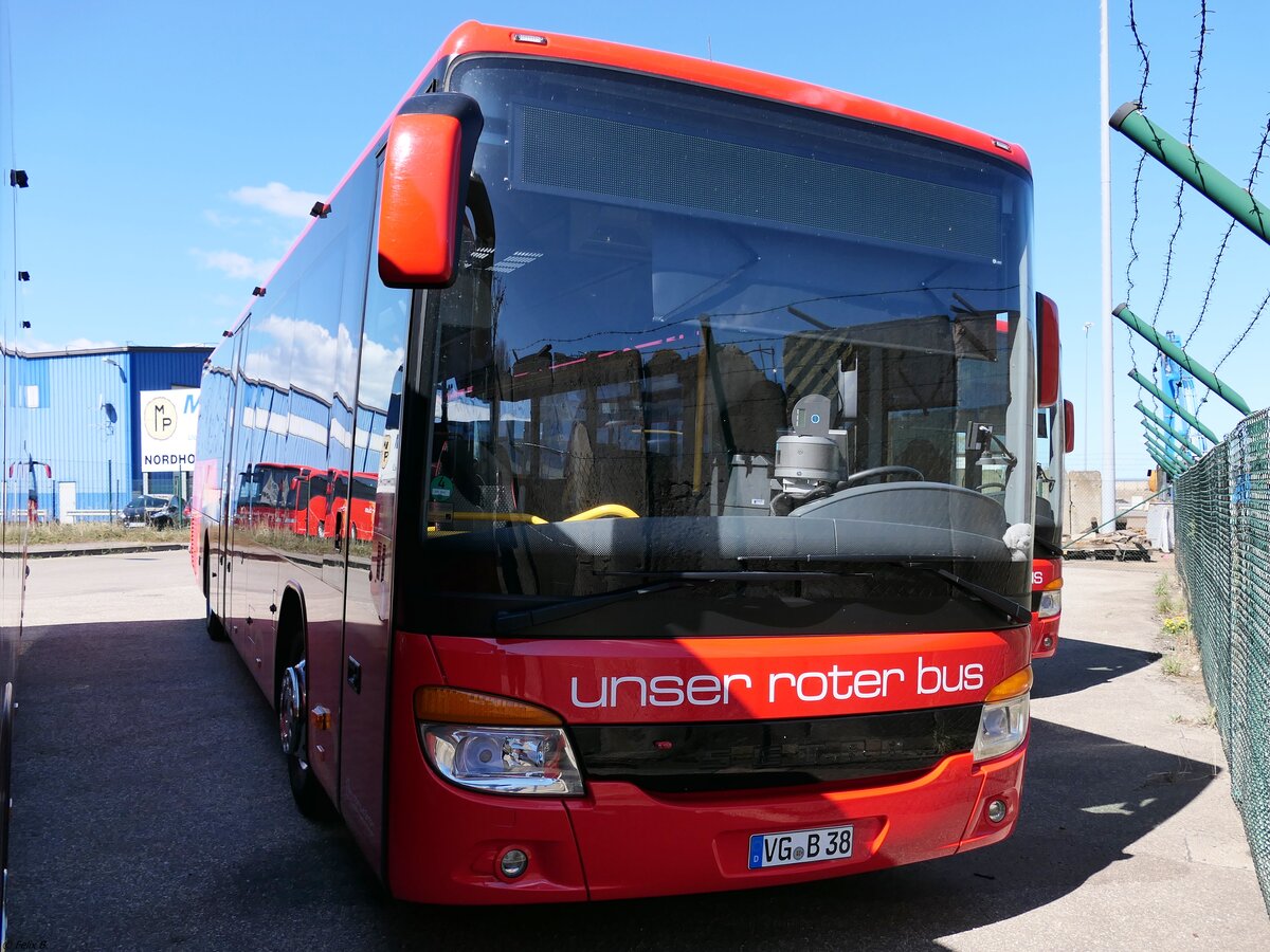 Setra 415 LE Business von URB aus Deutschland in Ueckermünde.