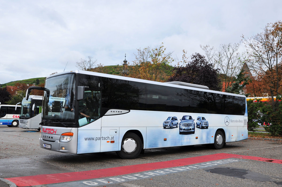 Setra 415 UL von Partsch Reisen aus �sterreich in Krems.