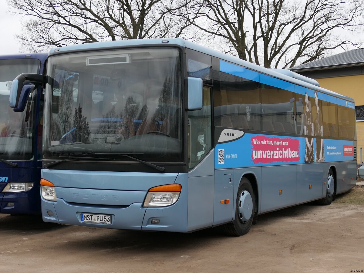 Setra 415 UL von Unger aus Deutschland in Mirow.
