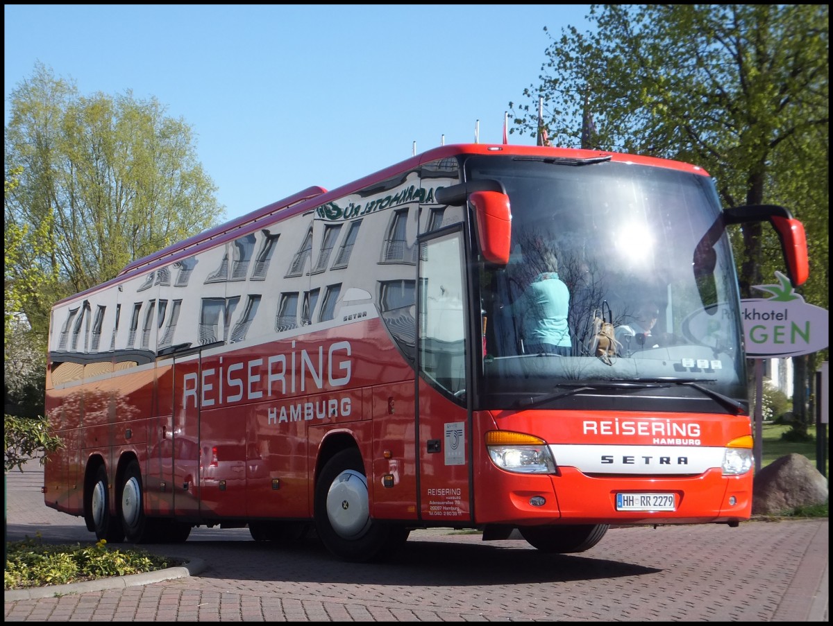 Setra 416 GT-HD vom Reisering Hamburg aus Deutschland in Bergen.