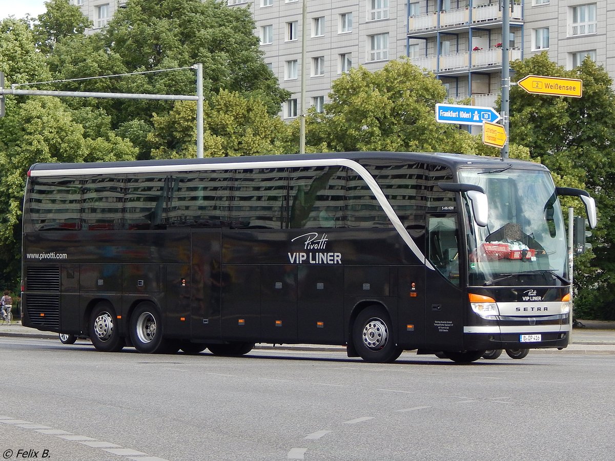 Setra 416 HDH von Düring Events aus Deutschland in Berlin.