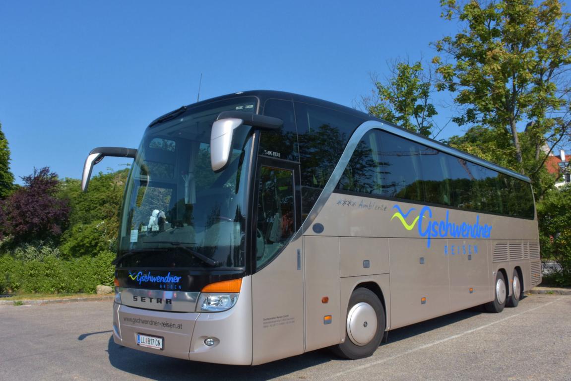 Setra 416 HDH von Gschwendner Reisen aus �sterreich.