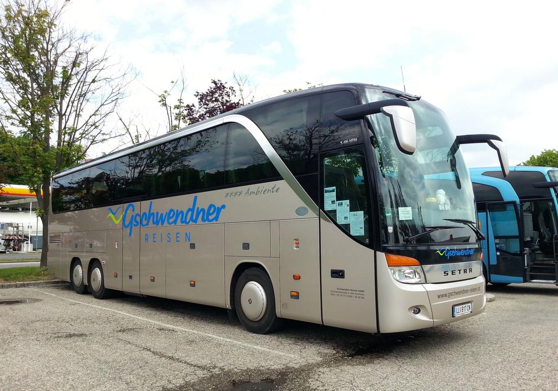 Setra 416 HDH von Gschwendner Reisen aus �sterreich 2018 in Krems.