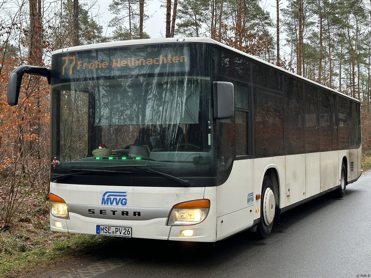 Setra 416 NF der MVVG in Plau am See.